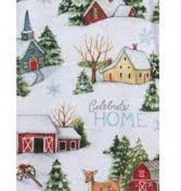 Christmas Kay Dee - Home for Christmas Village Dual Purpose Towel