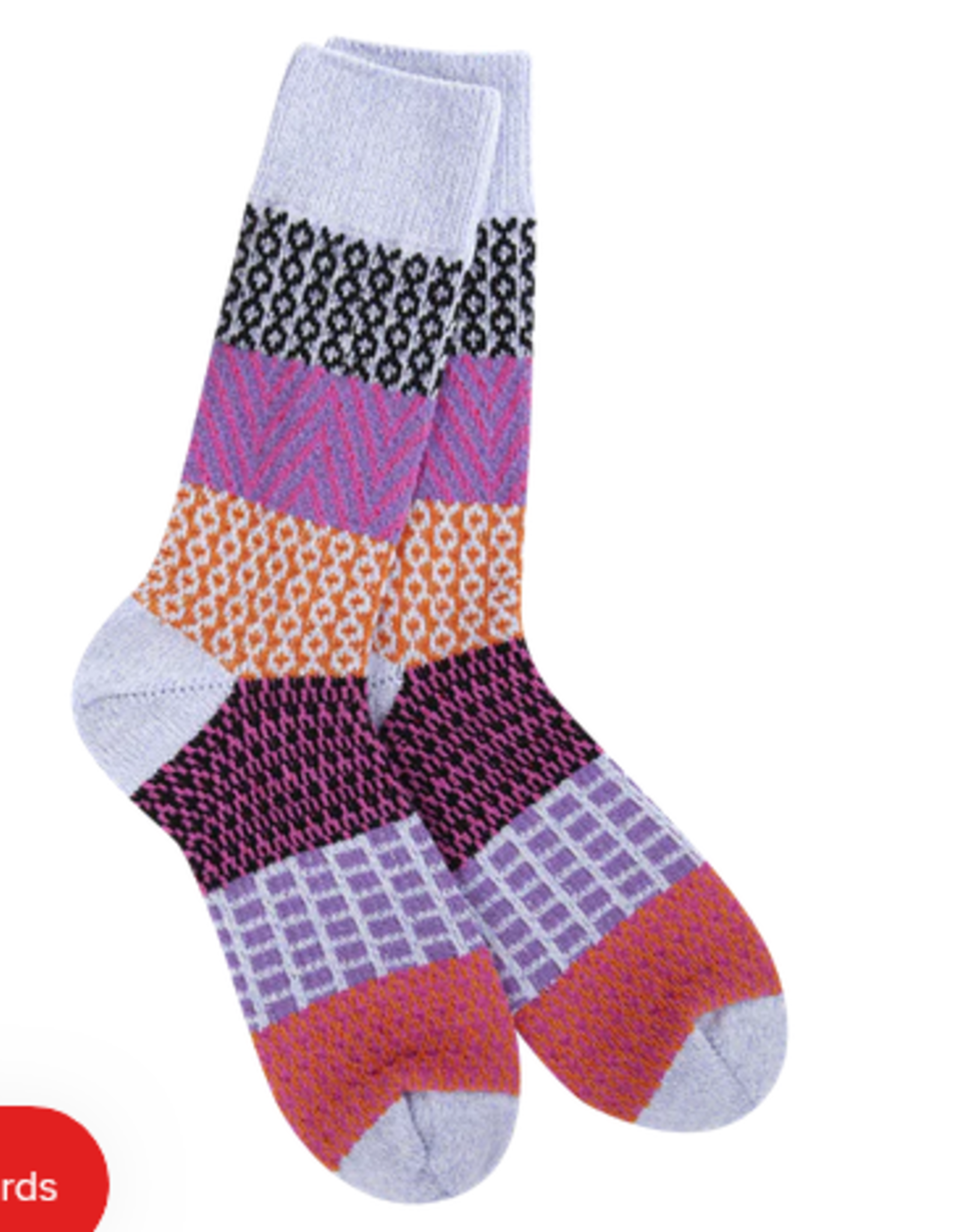 Apparel Crescent Socks - Lavender