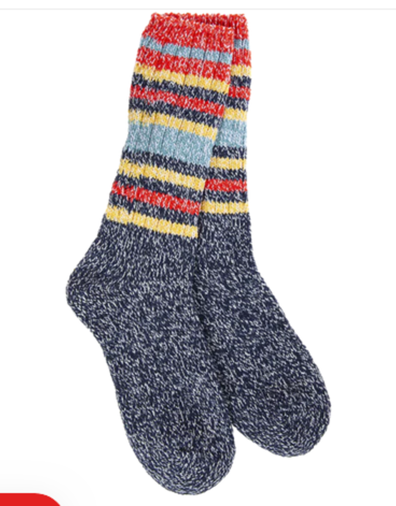 Apparel World's Softest Socks - Indigo Stripe