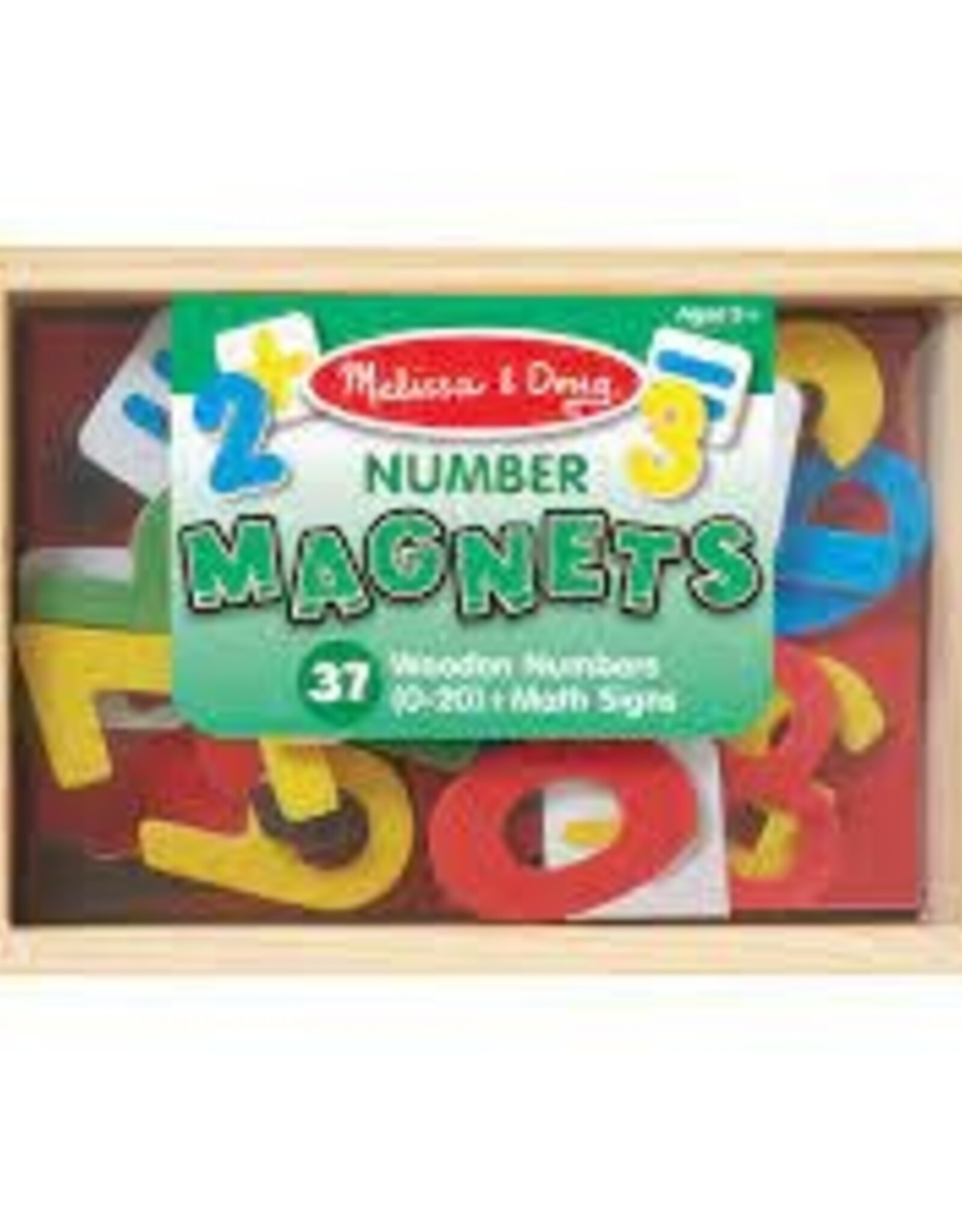Kids Melissa & Doug - Magnetic Wooden Numbers