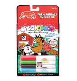 Kids Melissa & Doug -  Magicolor On the Go Farm Animals Coloring Pad