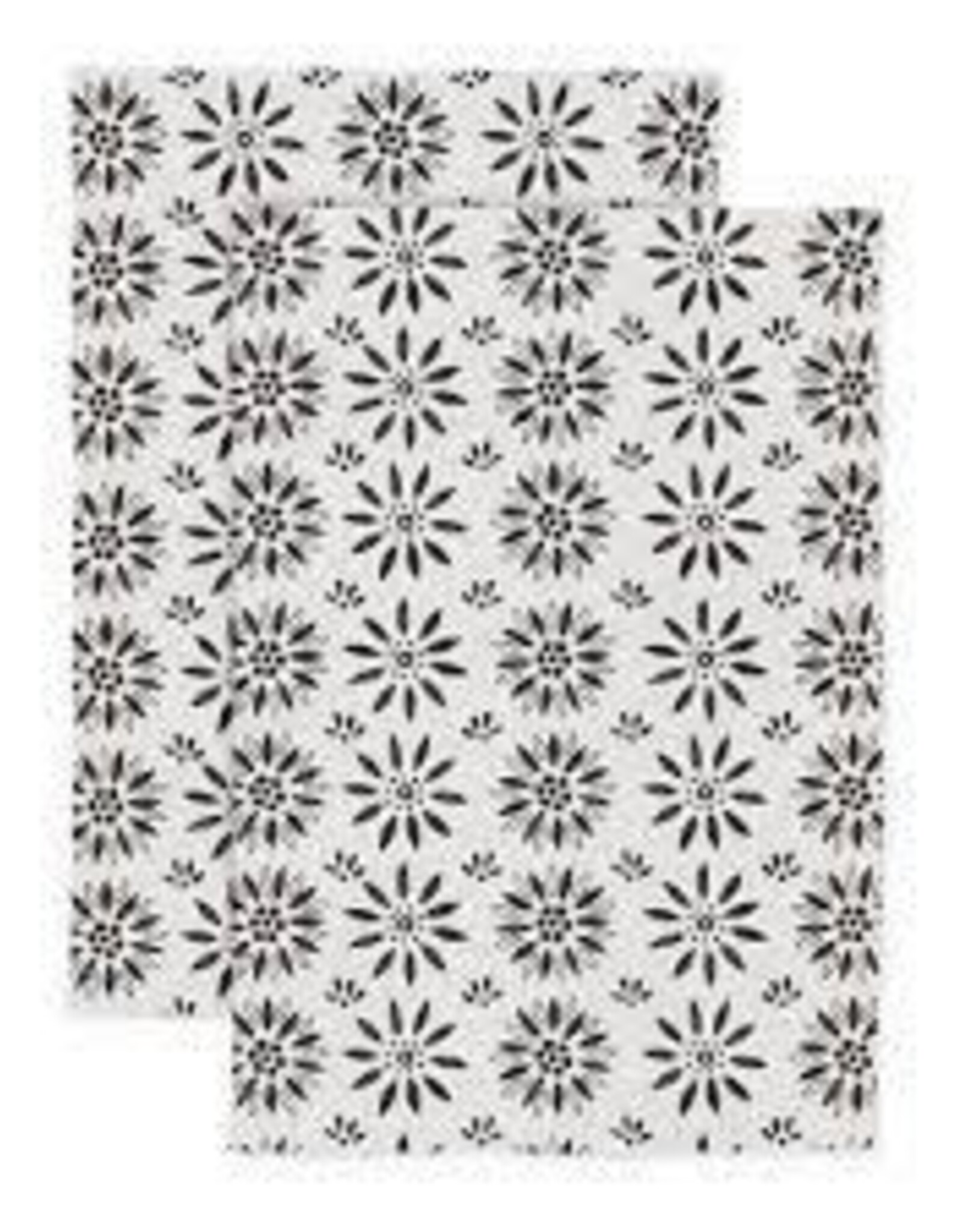 Kitchen MU Kitchen - Our Nest Black and White Cotton Towel