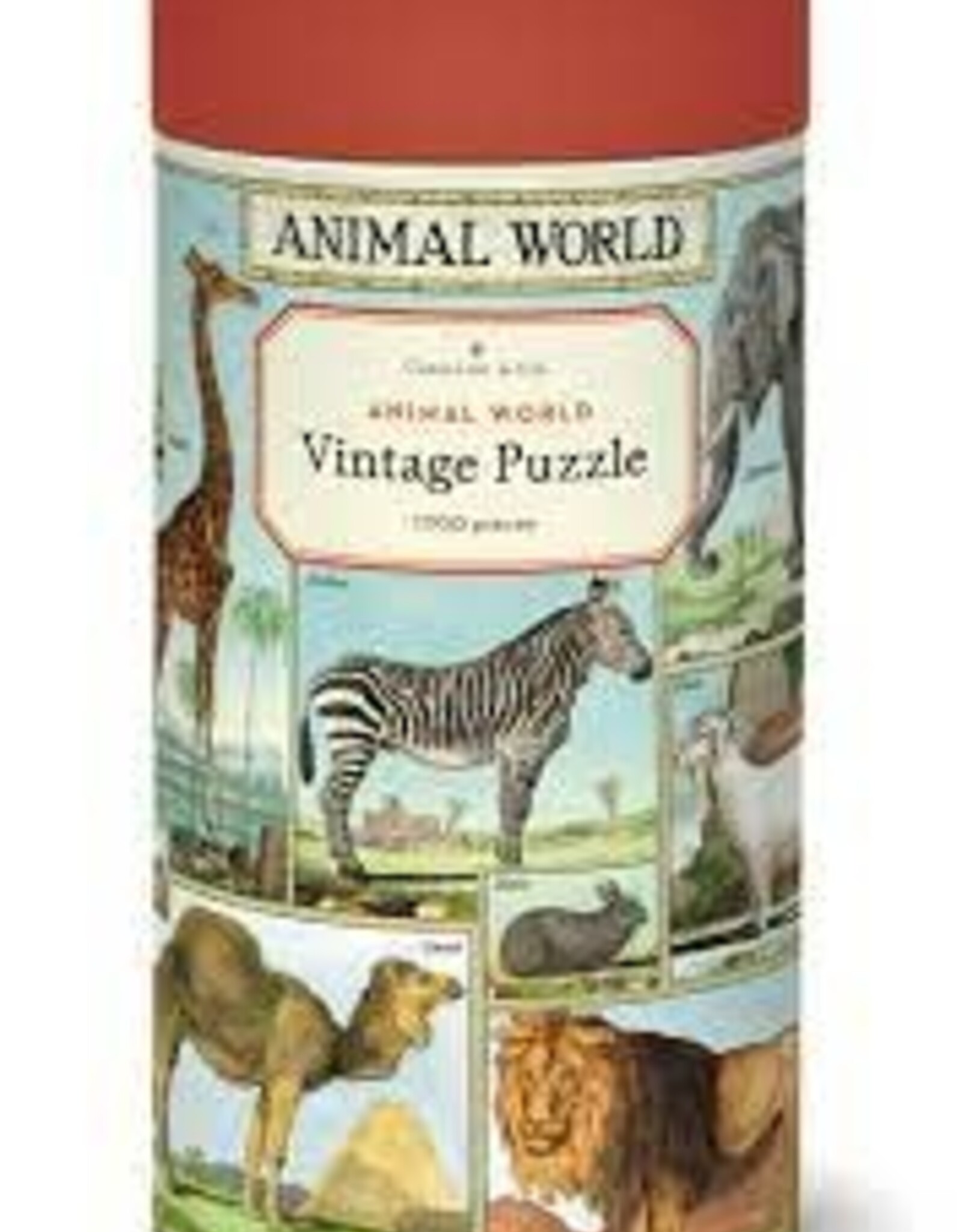 Home Goods Cavallini - Animal World Puzzle