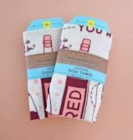 Kitchen Neighbor Goods - Dish Towel Love Wine