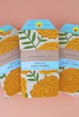 Kitchen Neighbor Goods - Dish Towel Marigolds