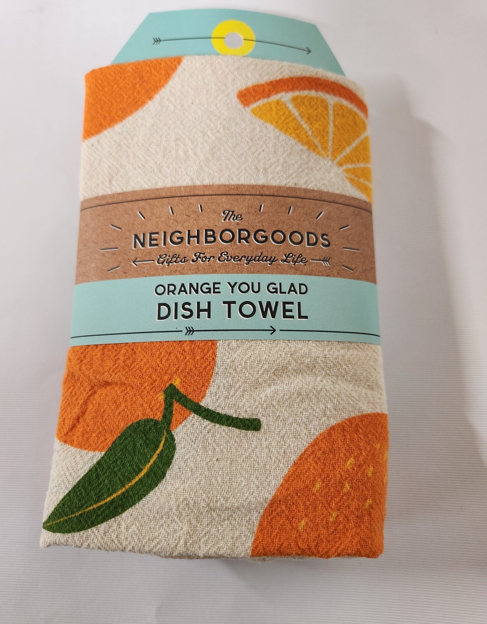Kitchen Neighbor Goods - Dish Towel + Sponge Cloth Orange You Glad