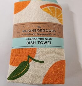 Kitchen Neighborgoods - Dish Towel + Sponge Cloth Orange You Glad