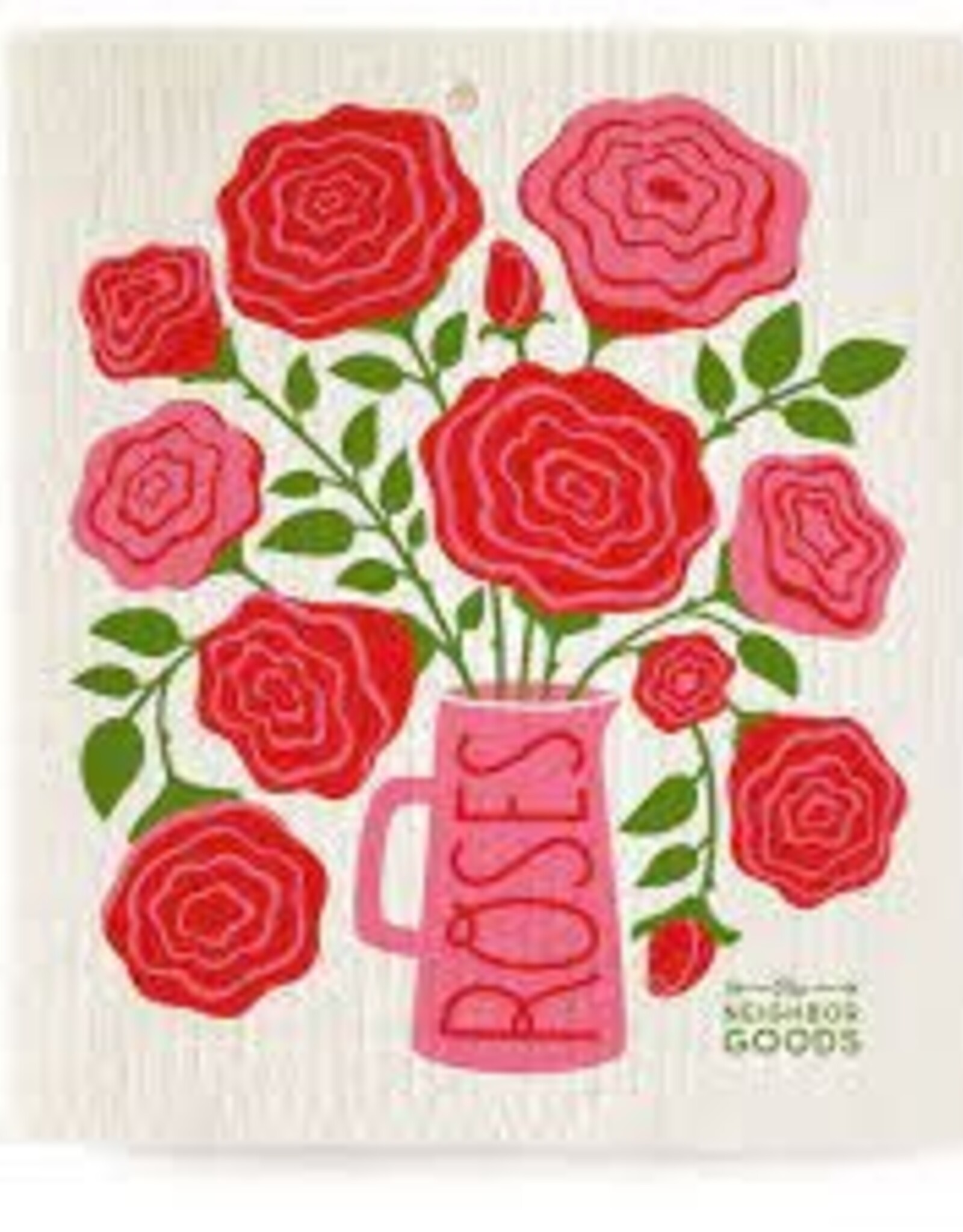 Kitchen Neighbor Goods - Sponge Cloth Roses