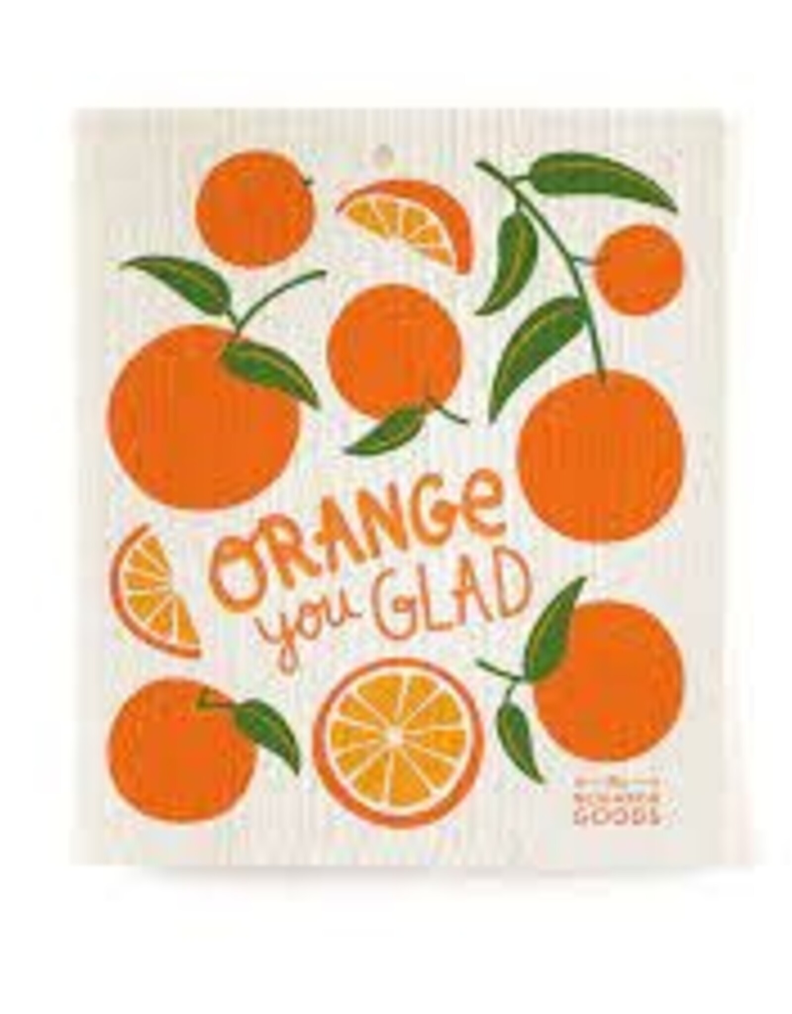 Kitchen Neighbor Goods - Sponge Cloth Orange You Glad