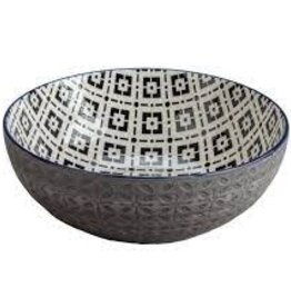 Kitchen BIA - Birgit Bowl 6" Grey Squares