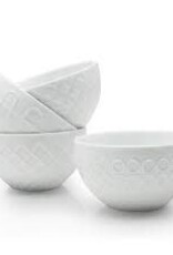 Kitchen BIA - Textured White Assorted 6 oz Ramekin