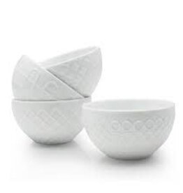 Kitchen BIA - Textured White Assorted 6 oz Ramekin