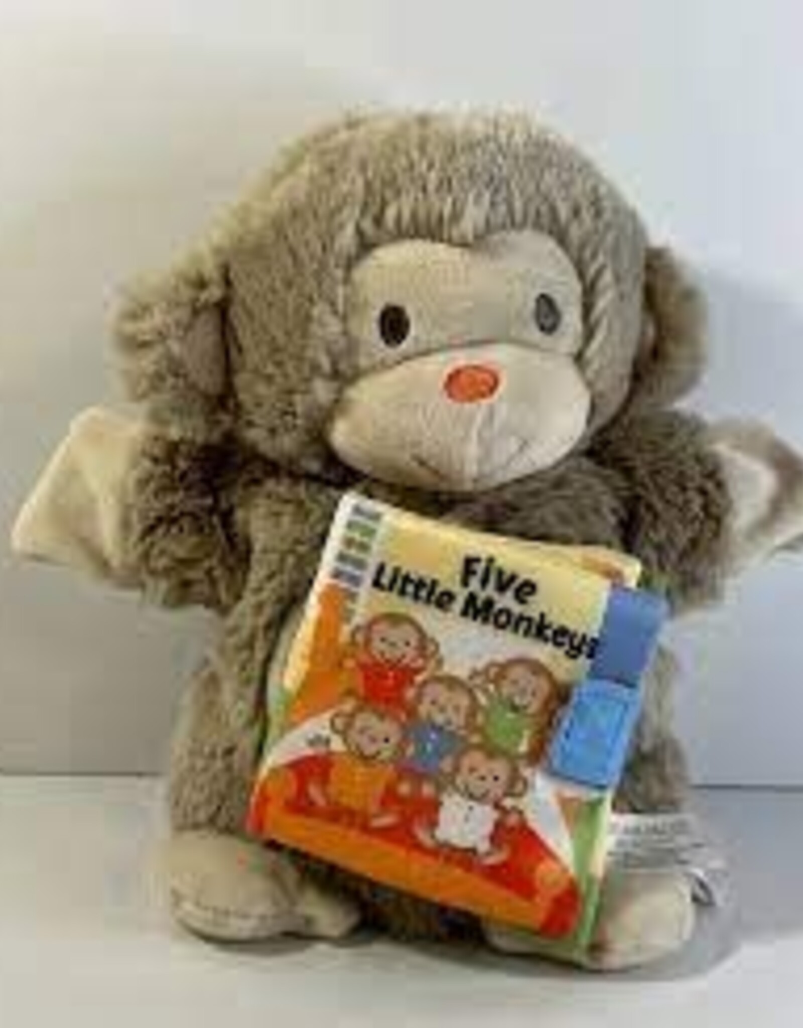 Kids Demdaco - Five Little Monkeys Puppet Book