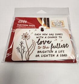 Kitchen P Graham  - Suction Sign Each New Day