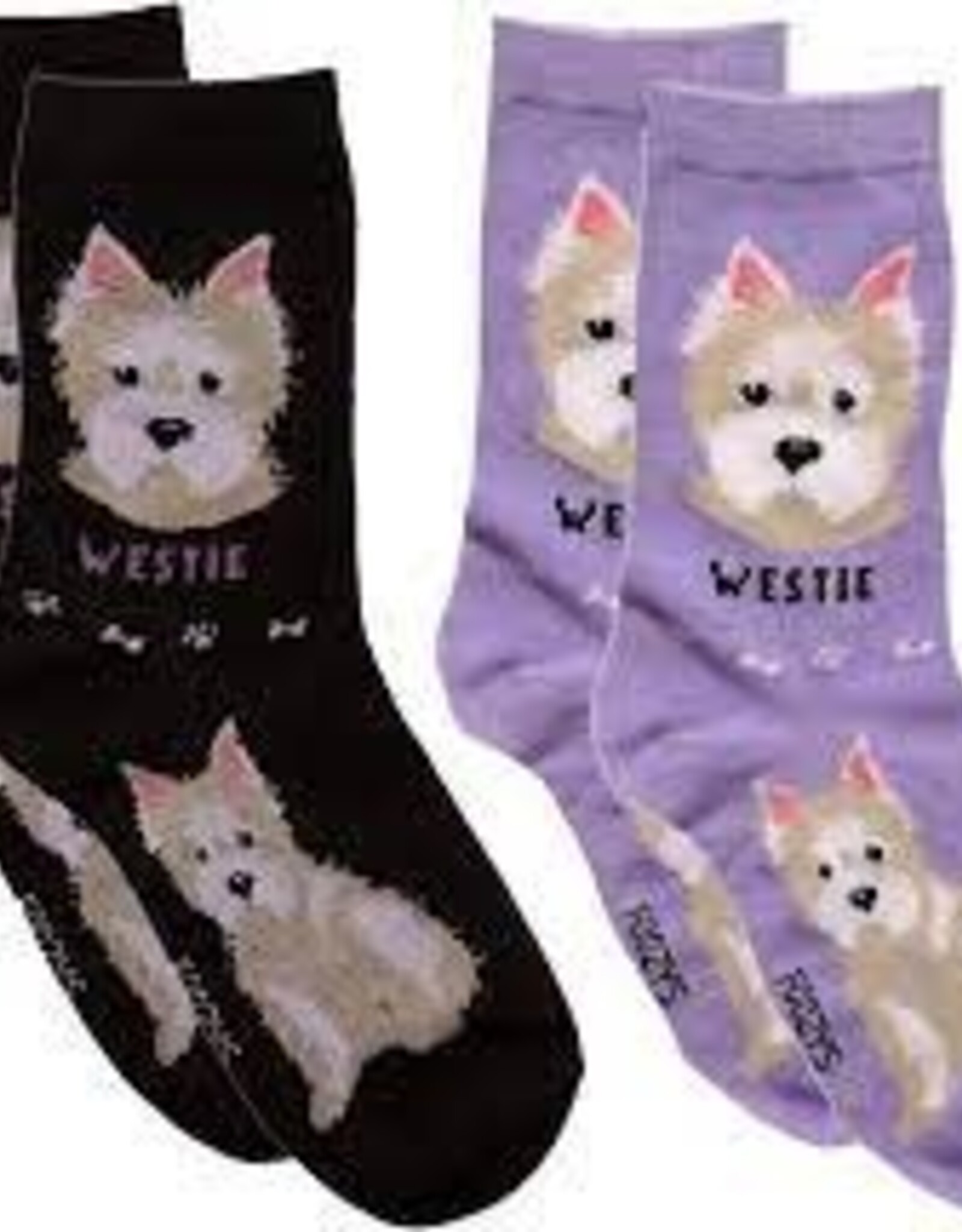 Apparel Foozy's Socks - Westie