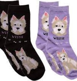 Apparel Foozy's Socks - Westie
