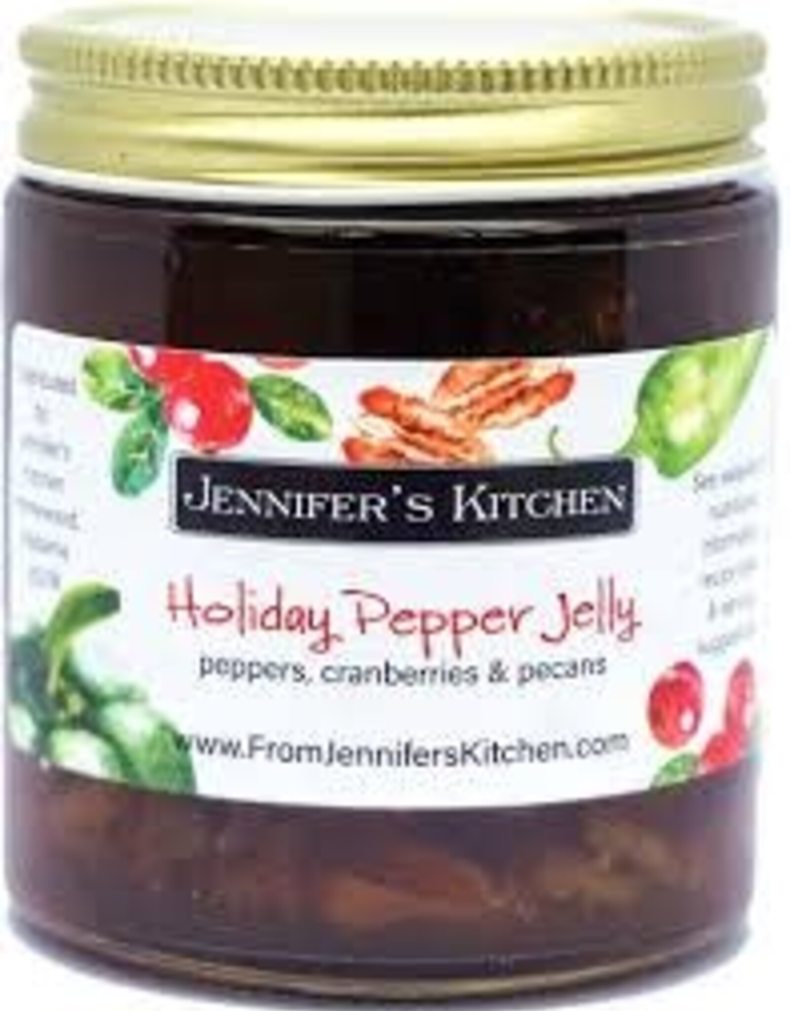Food & Beverage Jennifer's Kitchen - Holiday Pepper Jelly 4.67 oz.