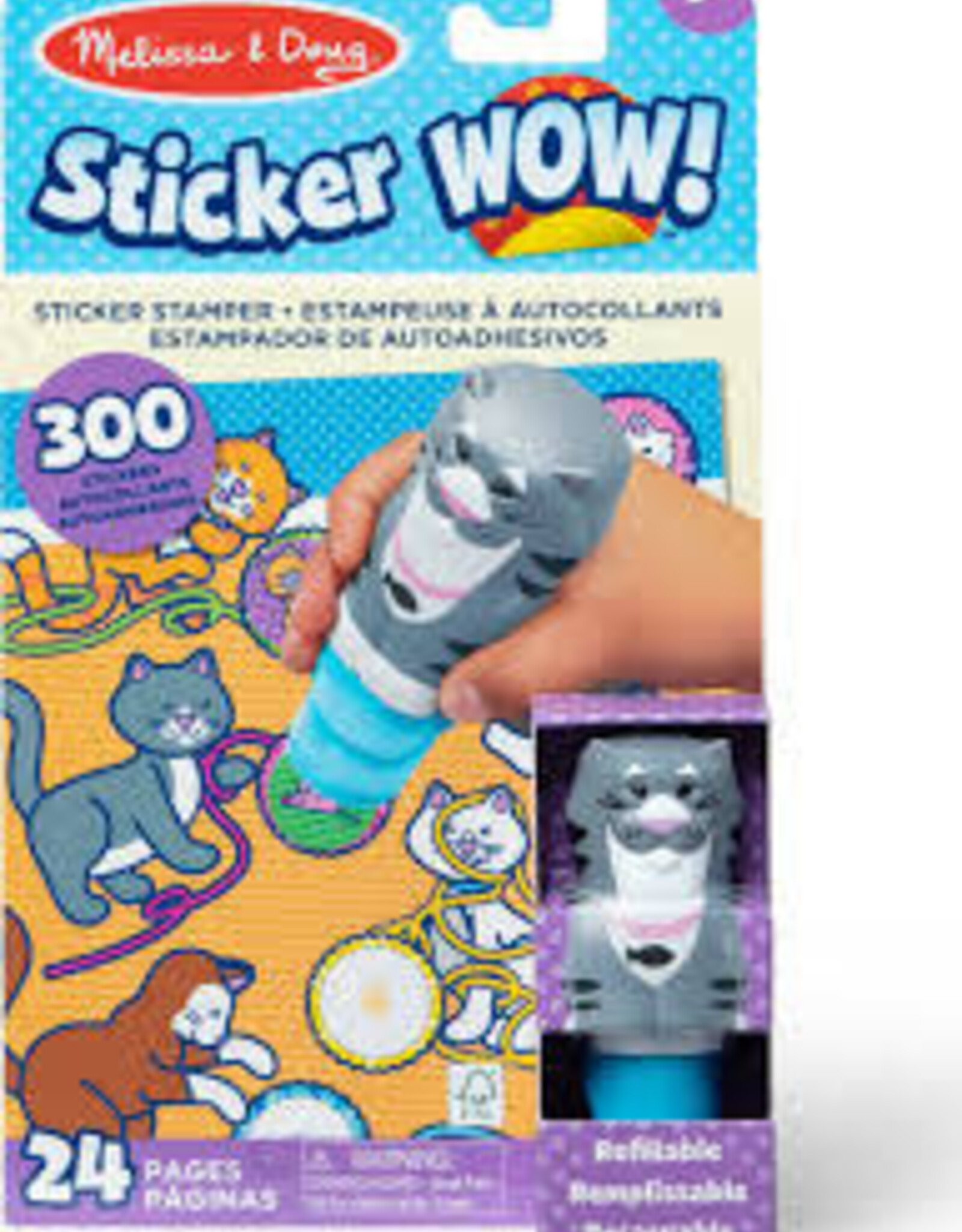 Kids Melissa & Doug - Cat Sticker Wow