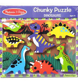Kids Melissa & Doug - Chunky Dinosaurs Puzzle