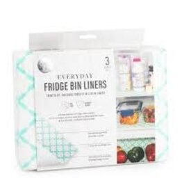 Kitchen Core Home - Fridge Bin Liners   Quatrefoil (3 pack)