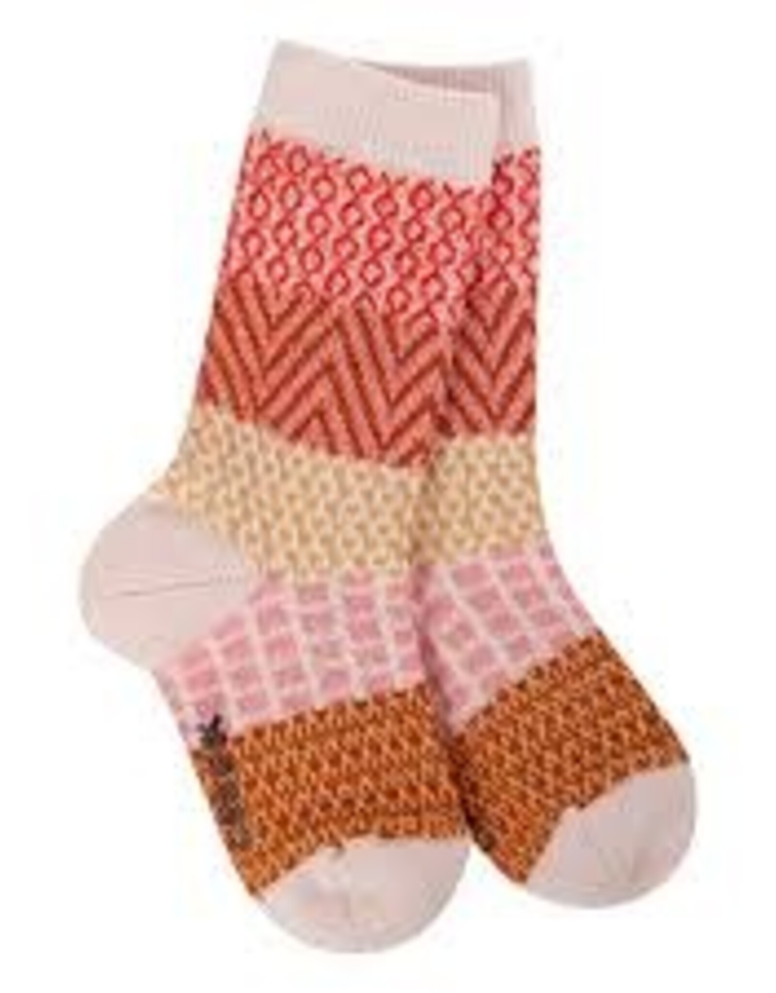 Apparel Crescent Socks - Mouse Creek Trading Company Kid's Sock Brandy