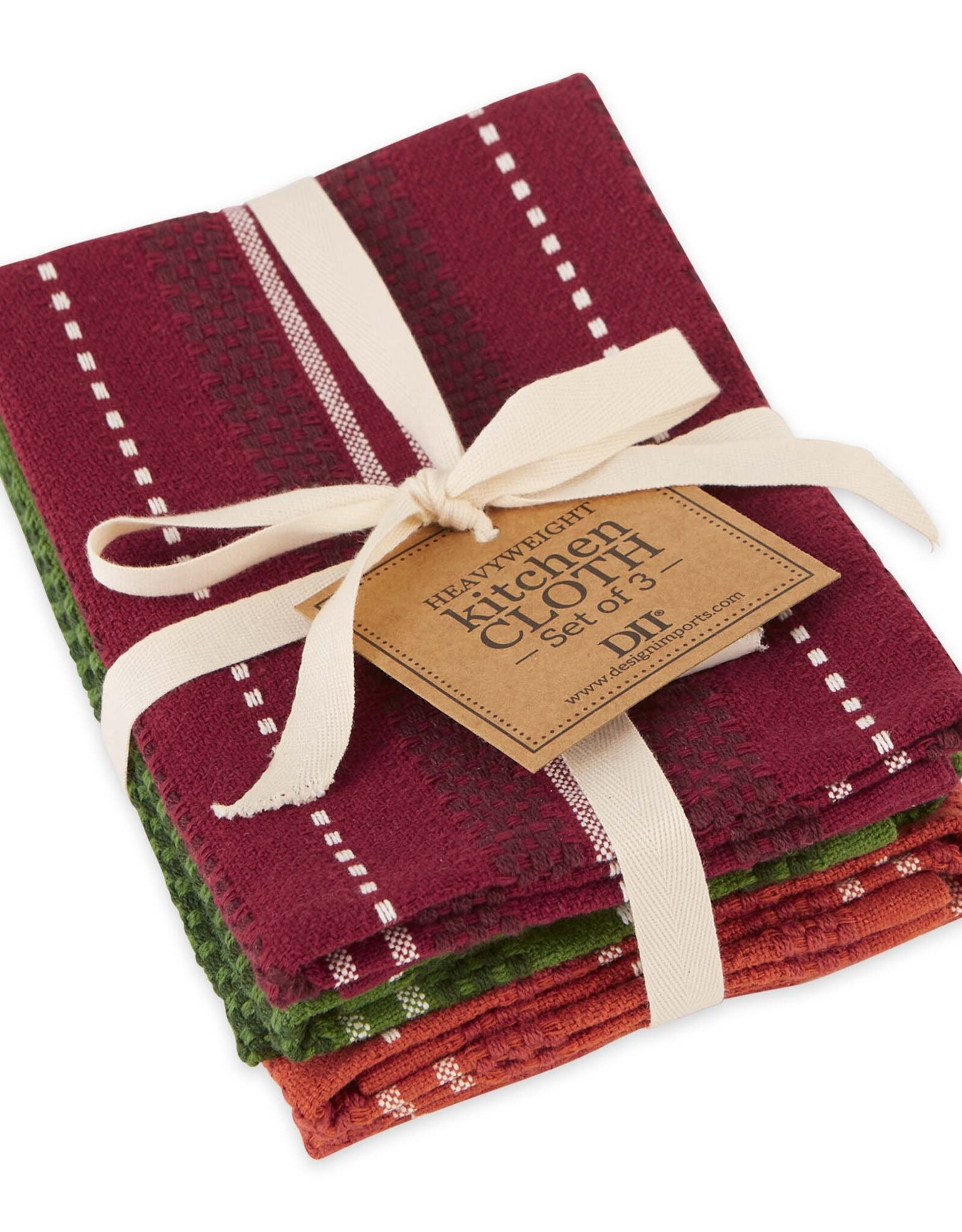 Christmas DII - Orchard Heavyweight Dishcloth Set of 3