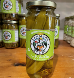 Staple Jars TFH -Pickled Okra - HOT