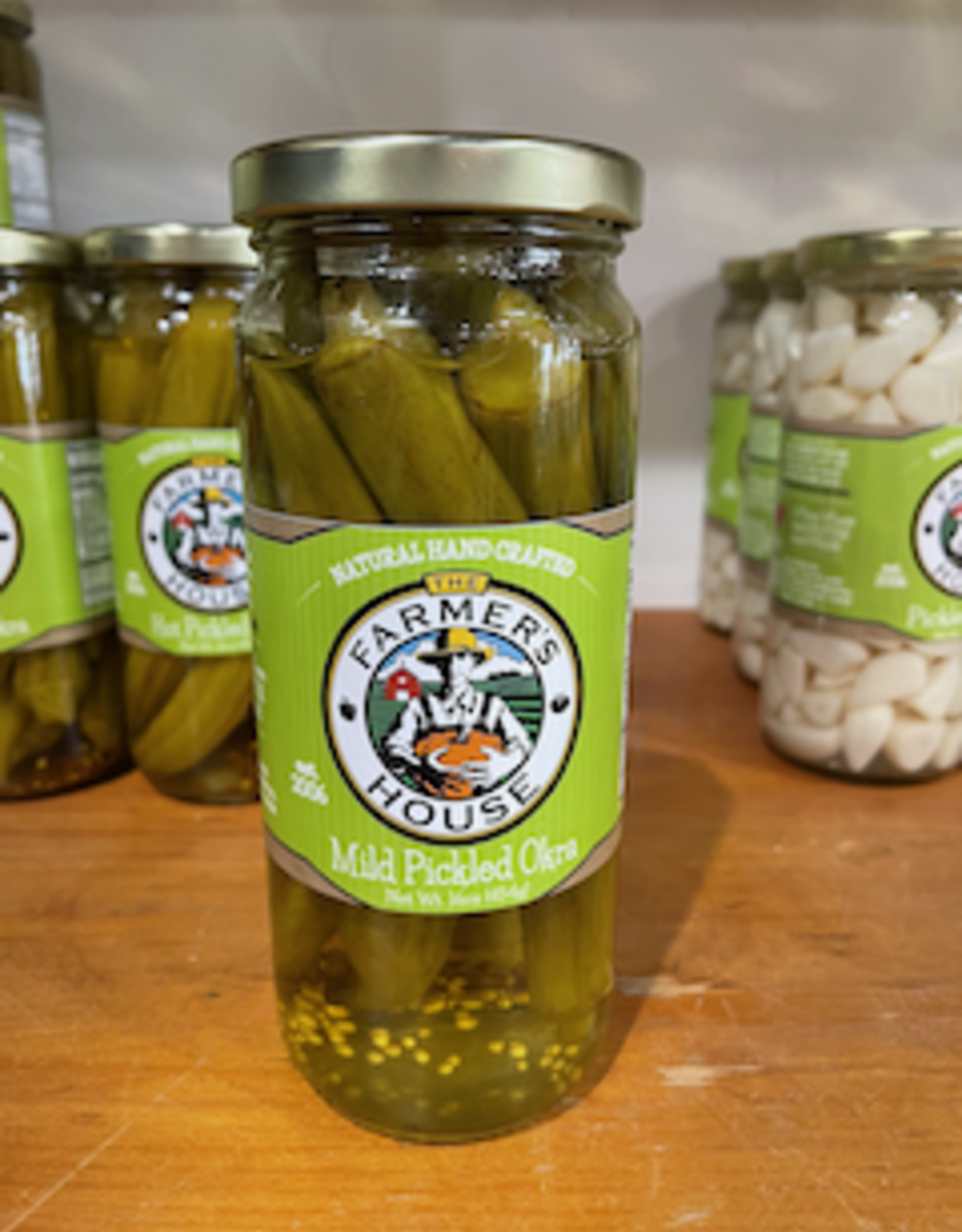 Staple Jars TFH - Pickled Okra-Mild