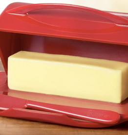 Kitchen Kitchen Concepts - Butterie Butter Dish Red