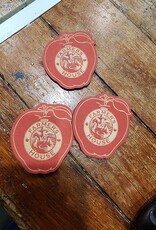 Home Goods Channel Craft - TFH Wooden Apple Magnet