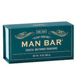 Mens Man Bar (San Francisco Soap Co) - Coastal Driftwood 10oz