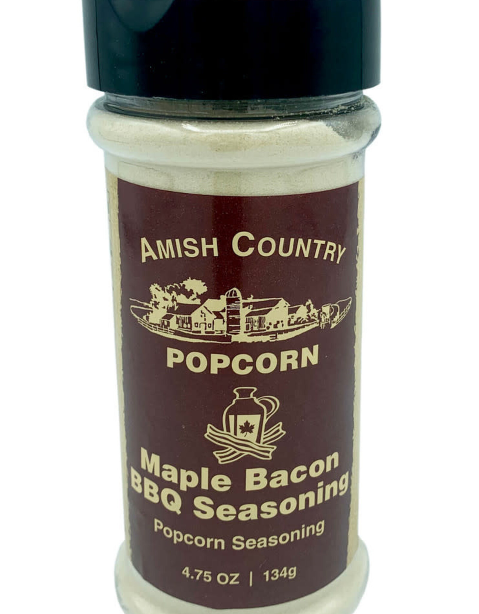 Food & Beverage Amish Country - Maple Bacon BBQ - Popcorn Seasoning - 4.75 oz.