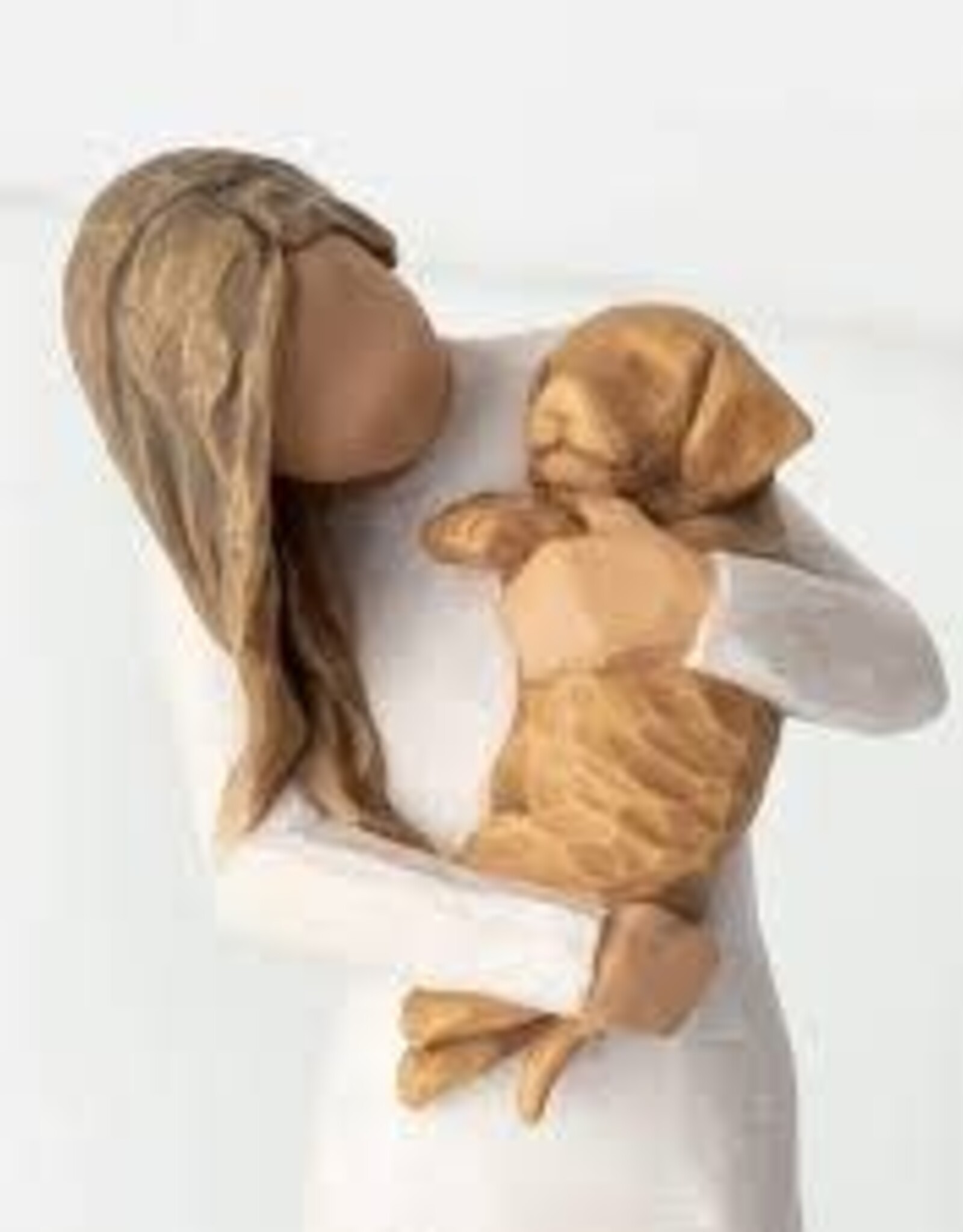 Home Goods Demdaco - Willow Tree Adorable You (Golden Dog)