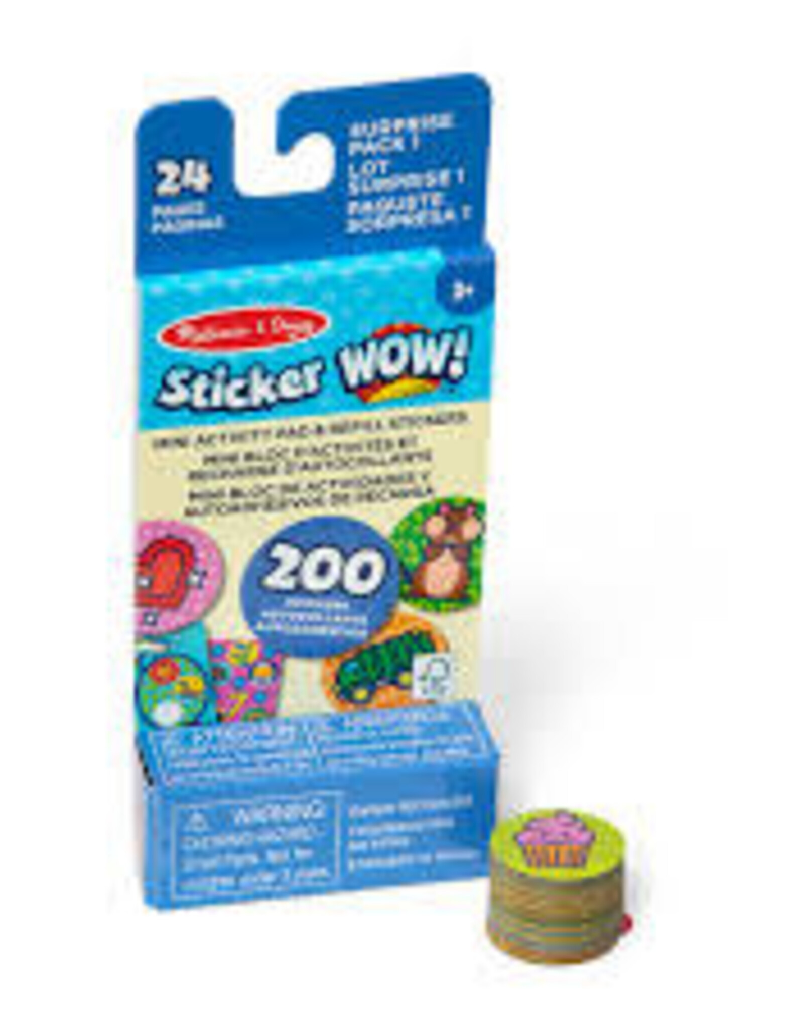Kids Melissa & Doug -  Sticker Wow Mini Activity Pad & Refill Stickers Surprise Pack 1