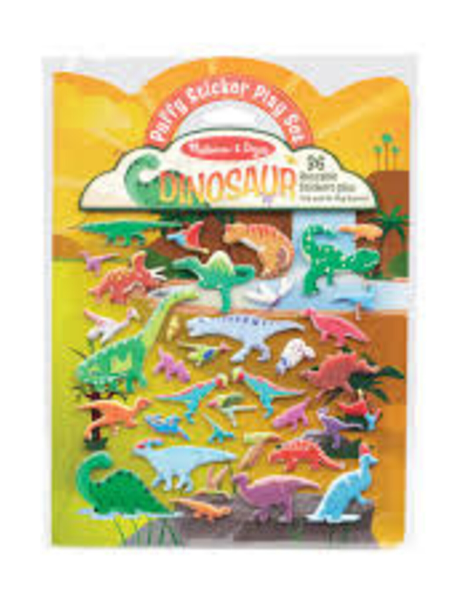 Kids Melissa & Doug - Dinosaur Puffy Sticker Activity Book