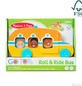 Kids Melissa & Doug - Go Tots Roll & Ride Bus
