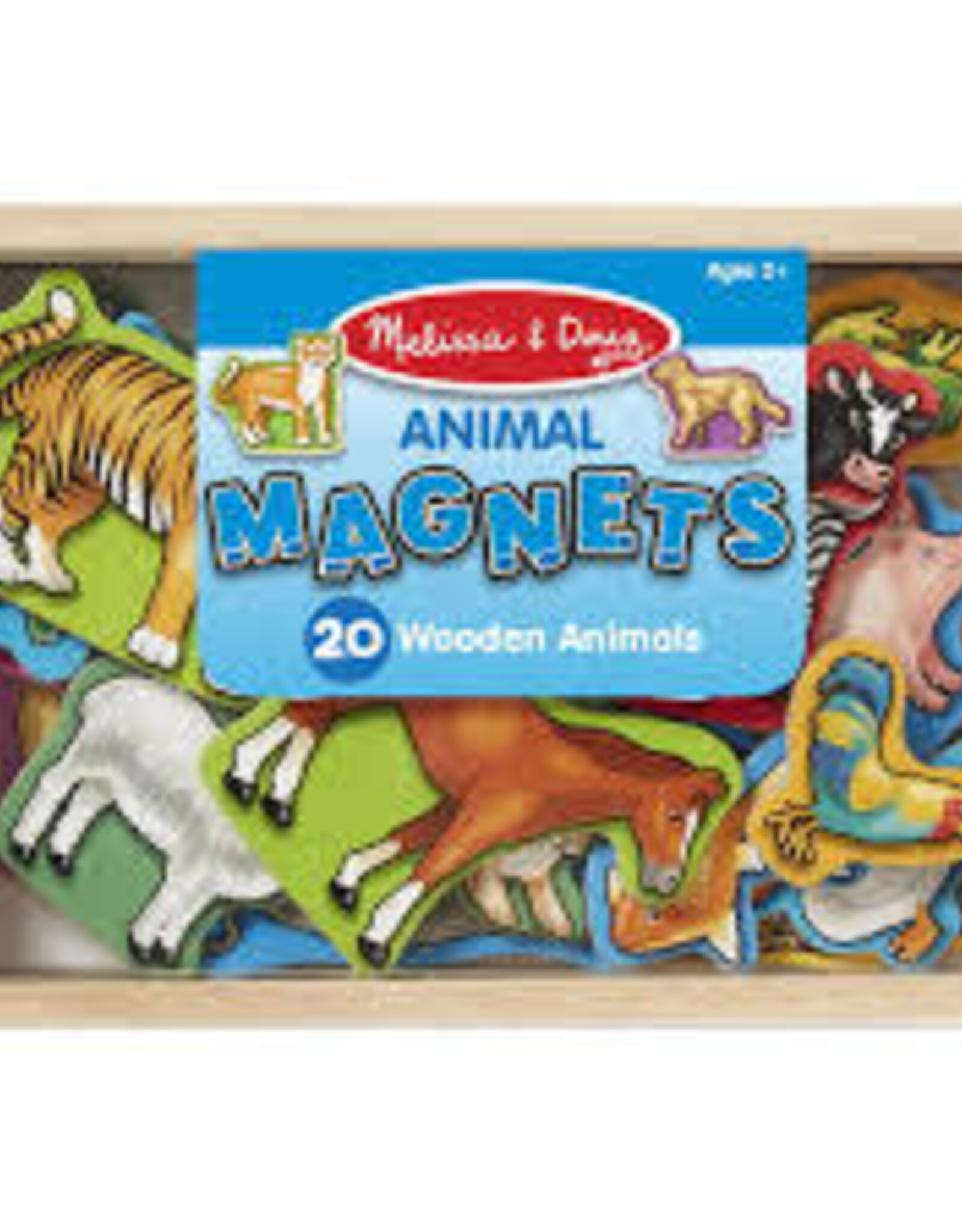 Kids Melissa & Doug -  Wooden Animal Magnets