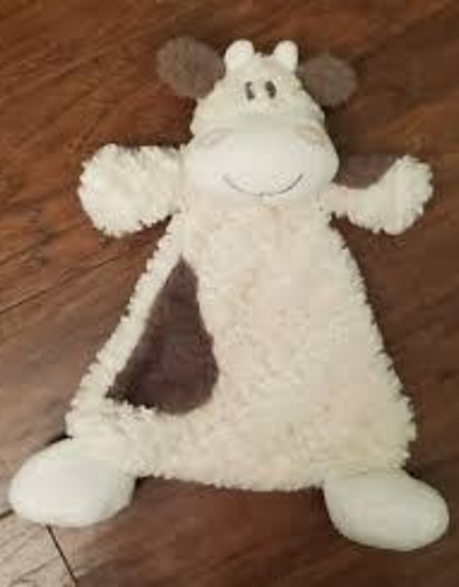 Kids Demdaco - Moozer Cow Rattle Blankie