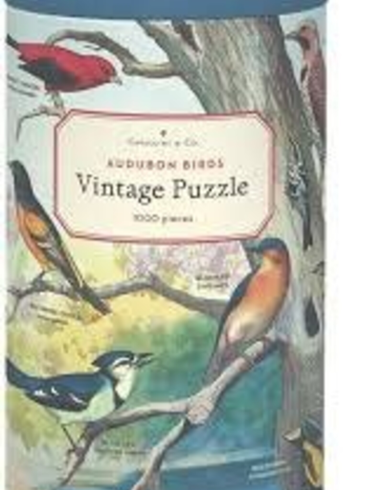 Home Goods Cavallini - British Birds Puzzle