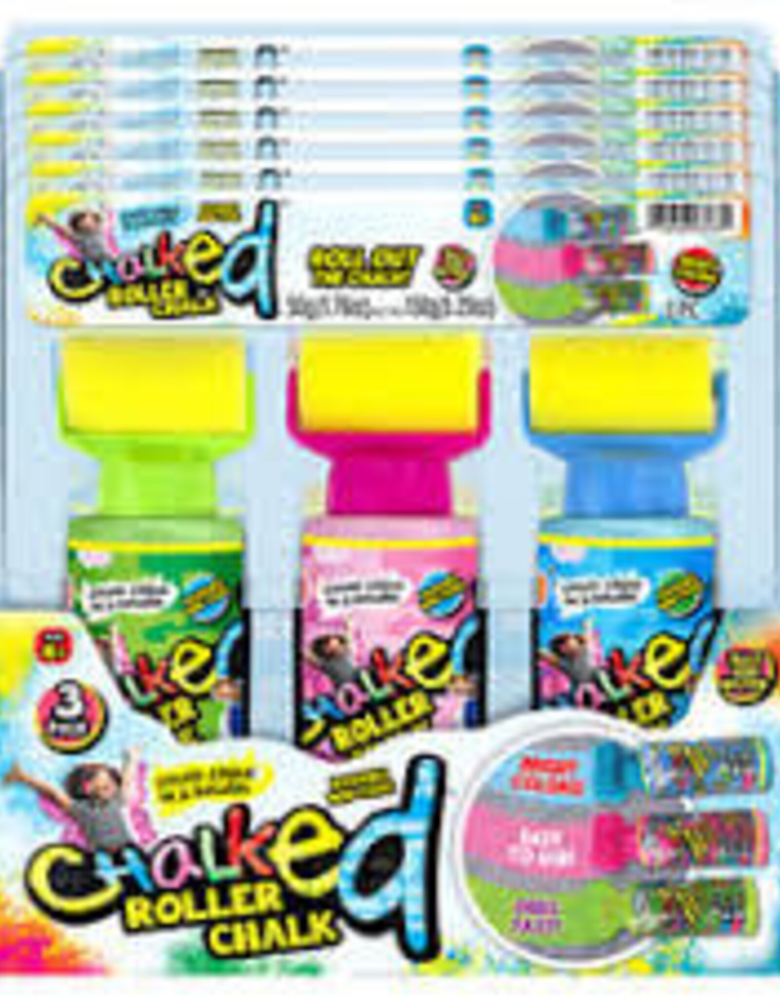 Kids Master Toys - Chalked Roller Assorted Colors