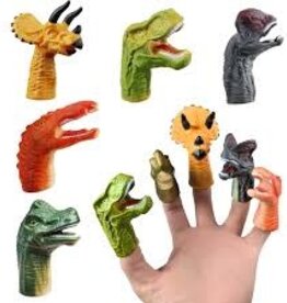 Kids Master Toys -  Dinosaur Surprise Fun Finger Puppets Set of 5