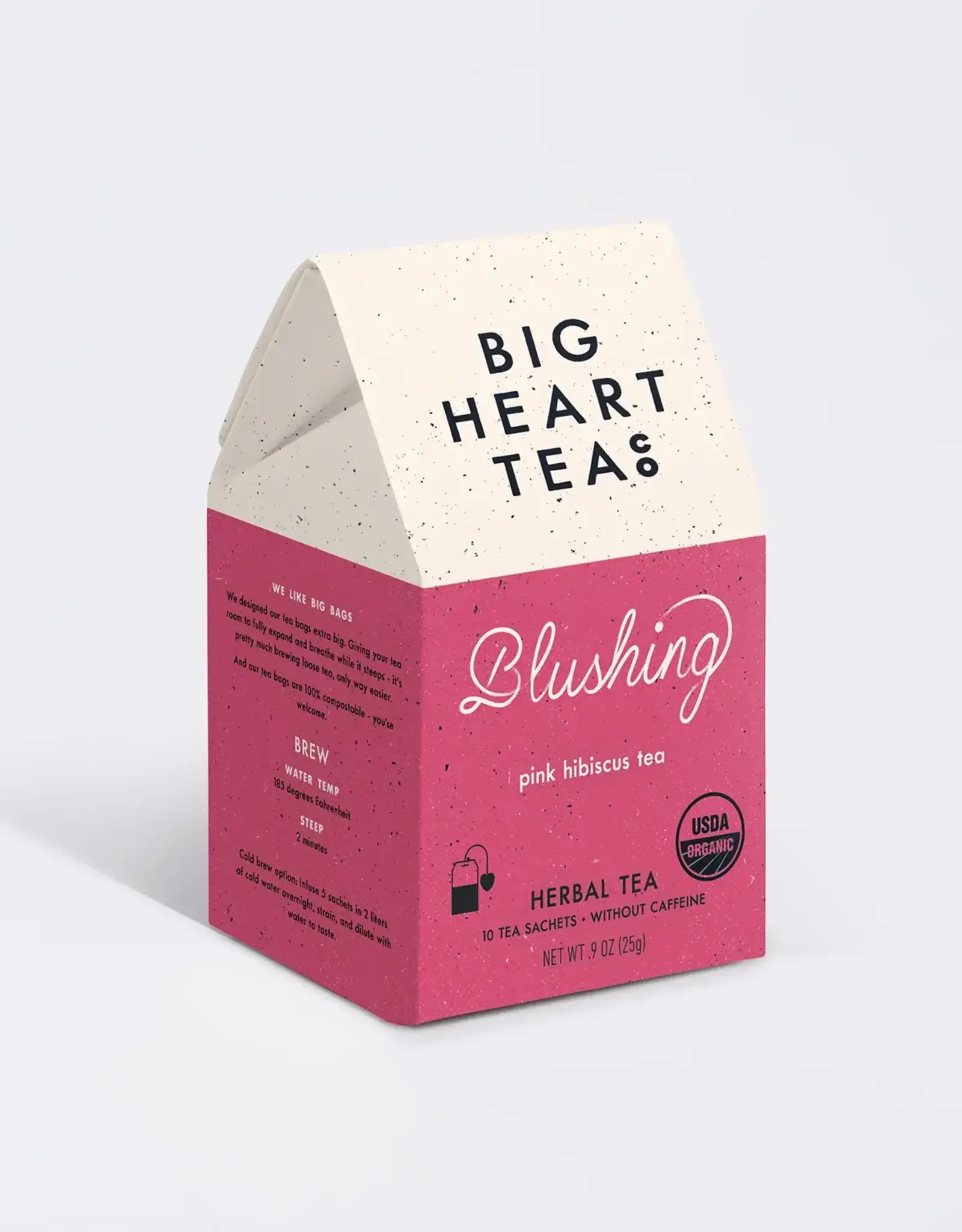 Food & Beverage Big Heart Tea - Blushing Herbal Tea 10 ct tea bags