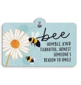 Home Goods P Graham  - Suction Sign Bee Humble Kind