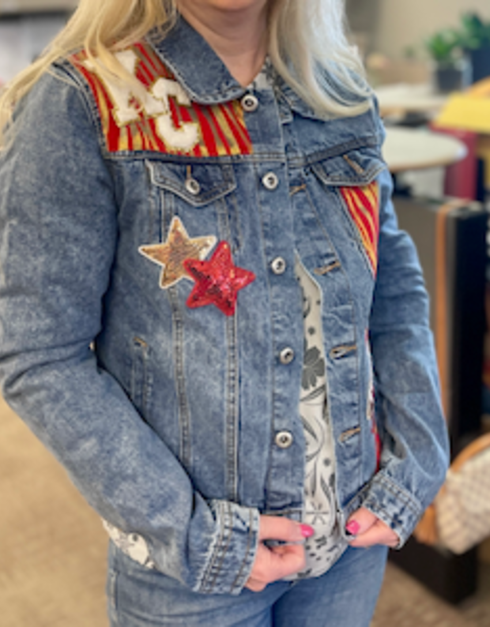 Chief's Denim Jacket (XL)