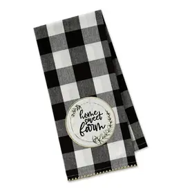 Kitchen DII - Home Sweet Farm Embellished Towel