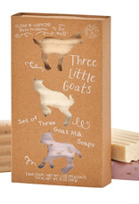 Womens Man Bar  - Three Little Goats soap set of 3 Almond, Honey, Lavender