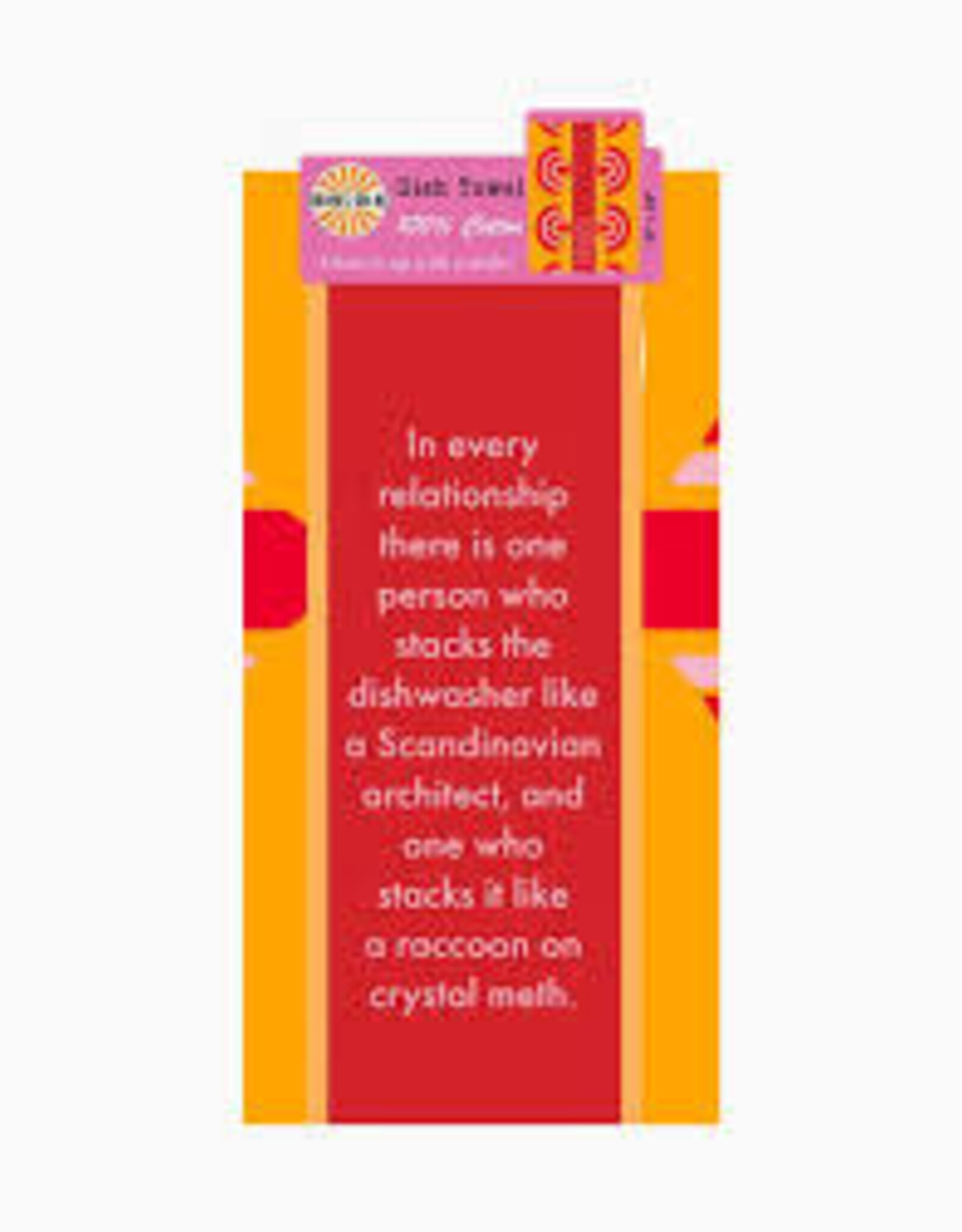 Kitchen Drinks On Me - Dishwasher Relationship Dish Towel