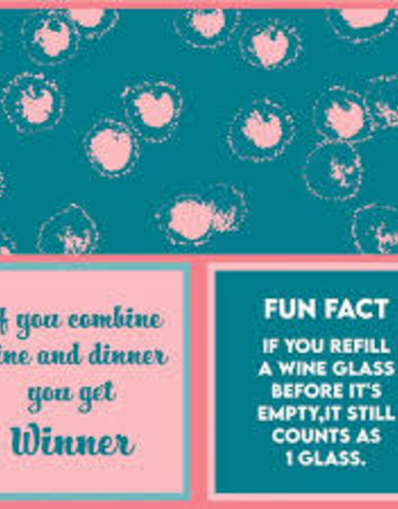 Kitchen Drinks On Me - Refill Wine Cocktail Napkins