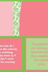 Kitchen Drinks On Me - Favorite Drink Cocktail Napkins