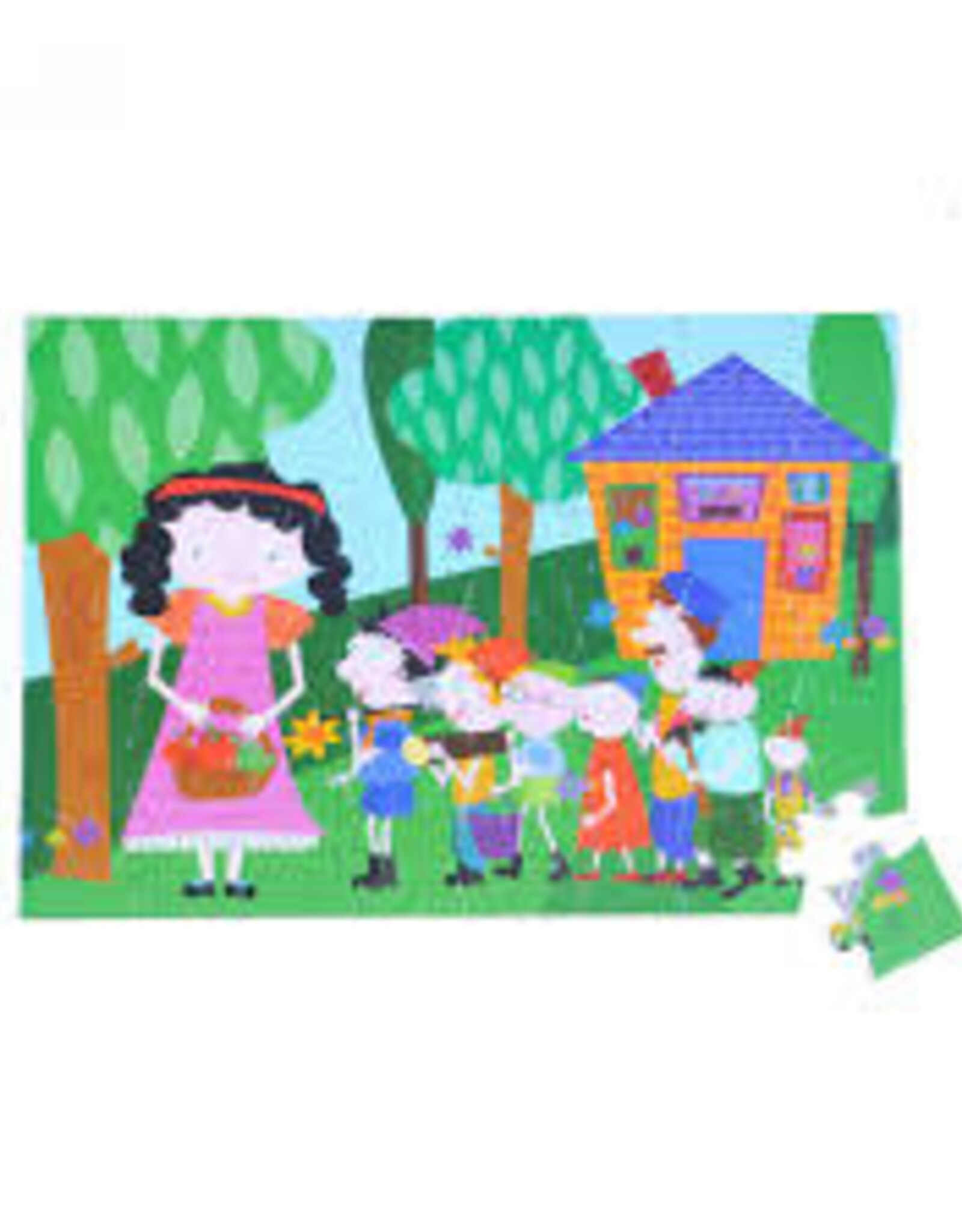 Home Goods Purple Cow - Snow White Puzzle